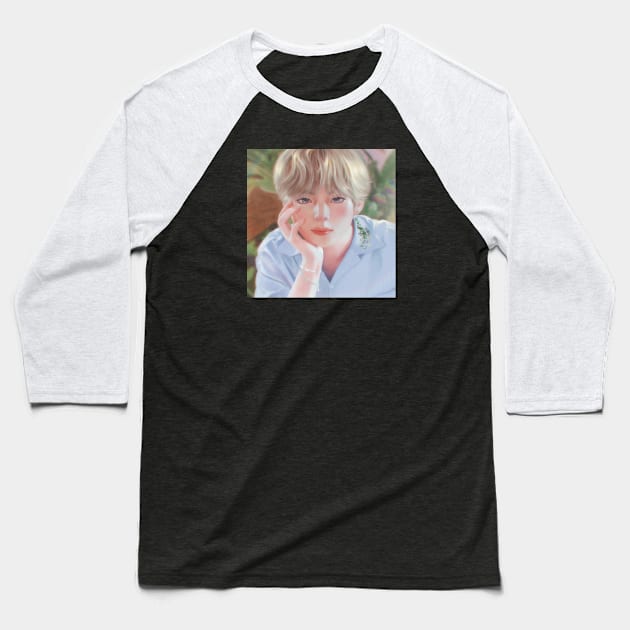 Love Yourself - Taehyung Baseball T-Shirt by gerimisore